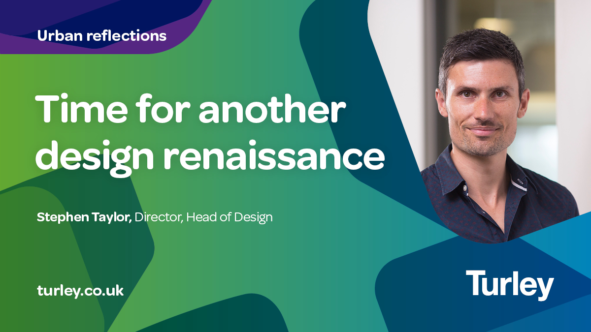 The pandemic has pushed the importance of good #urbandesign to the top of the agenda. The first in a series reflecting on the urban design landscape, Head of Design, Stephen Taylor explains how the stage has been set for a design renaissance: ow.ly/5BG650DfA9V
