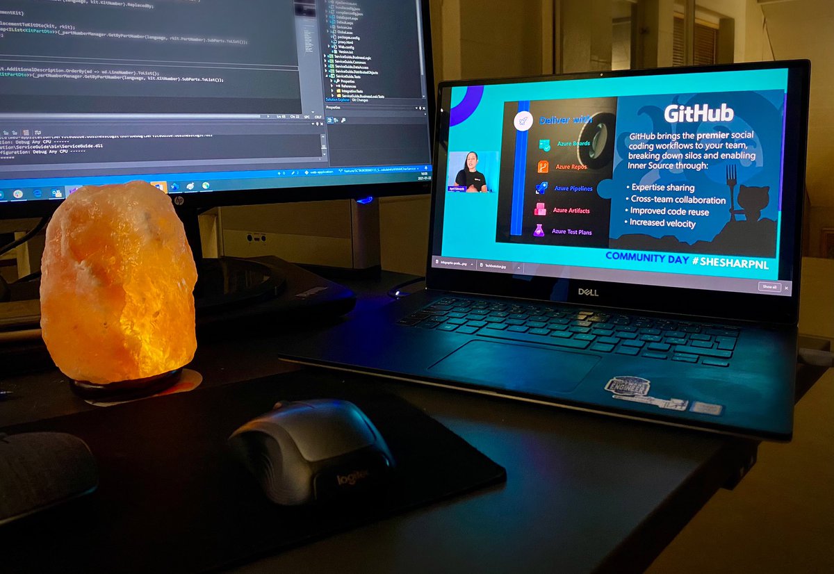 cjkodare's tweet photo. Working π©π»βπ» and tuning in to @SheSharpNL Community Day from Sweden πΈπͺ Learning more about #githubactions and developer velocity tools from @TheAprilEdwards #SheSharpNL #techfriday #azuredevops #github https://t.co/rESYe0tLc9
