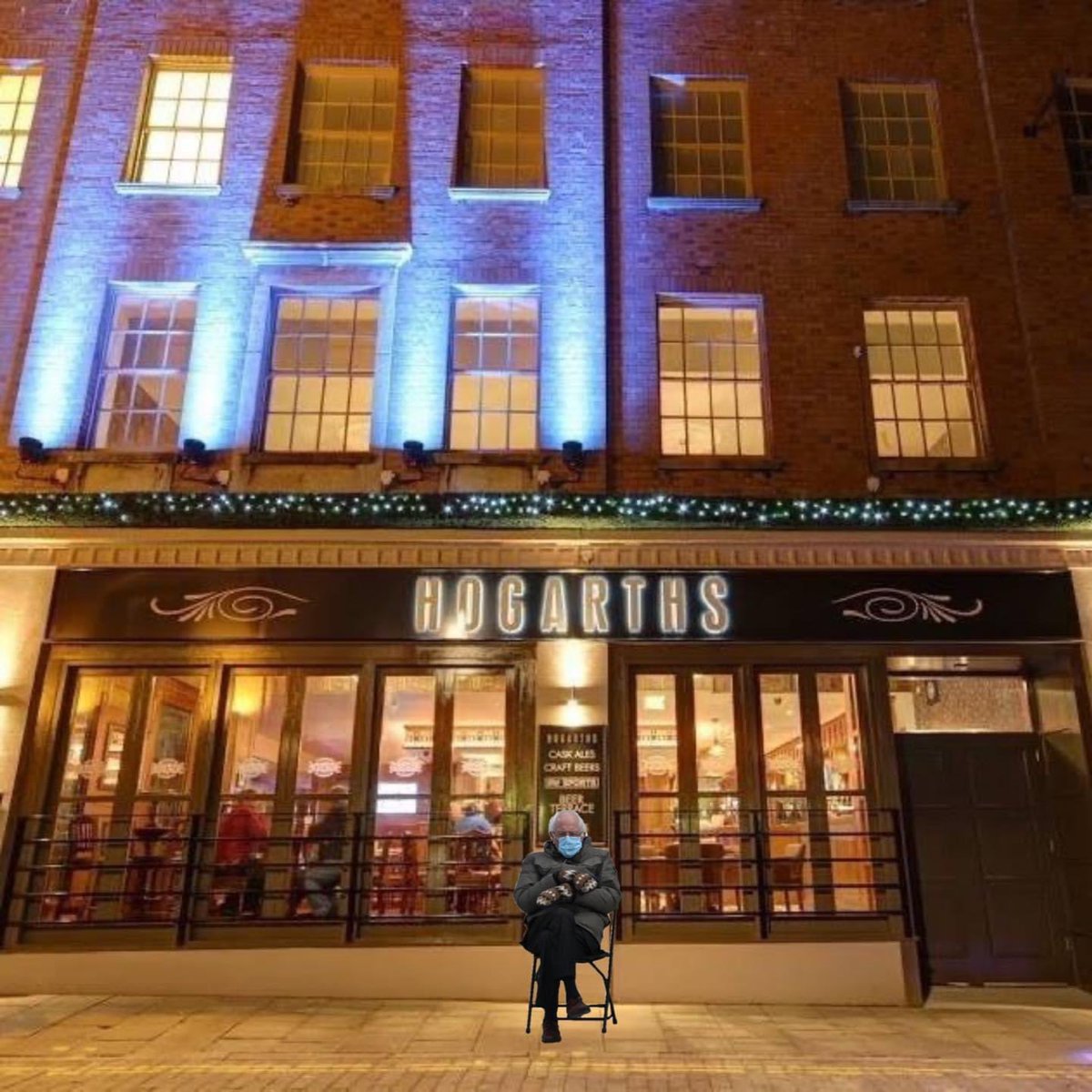 Waiting for Hogarths to reopen like