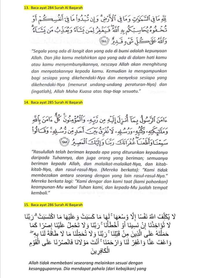 NZARF_'s tweet photo. Ini merupakan Wirid Selepas Solat &amp; juga Tahlil Ringkas. Boleh diamalkan selepas solat Subuh, Asar &amp; Maghrib 

Semoga perkongsian di dapat memberi manfaat kepada semua https://t.co/yQ2TxDsYAH