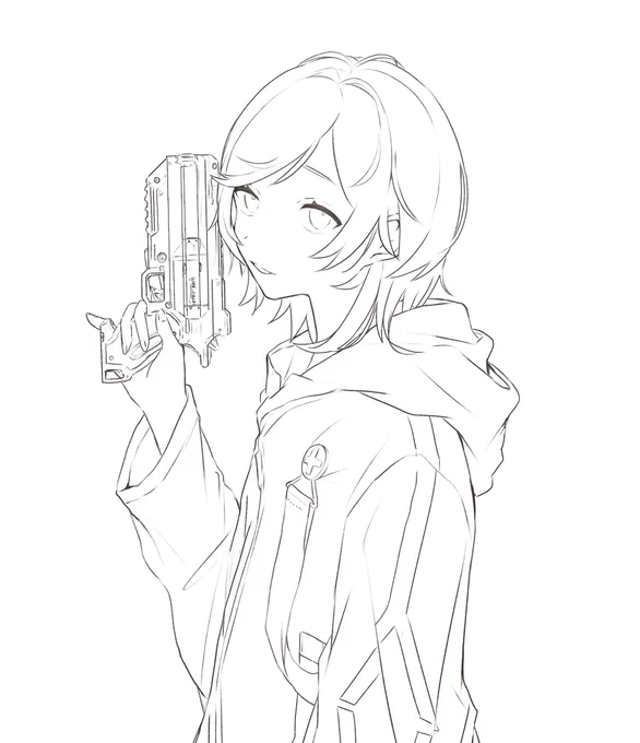 線画置いときます 