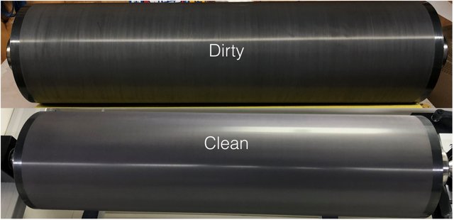 Clean Anilox rollers are essential to achieve uniform coating coverage and ensure consistent quality. Our <a href="/FlexoConcepts/">Flexo Concepts</a> MicroClean  process will unplug your roller. We verify actual volume using @troikasystemsuk AniCam. shopnapp.com #microclean #print #printing #LEDUV