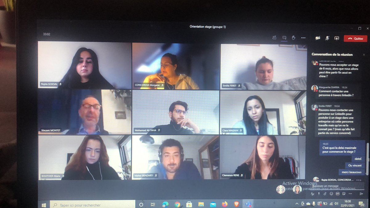 Orientation stage avec mon groupe par <a href="/VincentMontet/">Vincent MONTET</a> #gogogo                  #efap #MBADMB