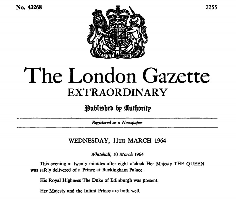 Happy Birthday to the Earl of Wessex! Prince Edward was born in 1964 

 