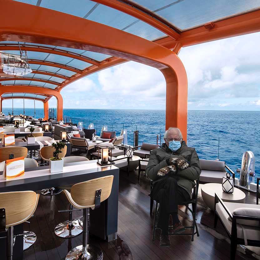 CelebrityCruise's tweet photo. When it’s January and you’re waiting to cruise again... https://t.co/b8XGsOP9FZ