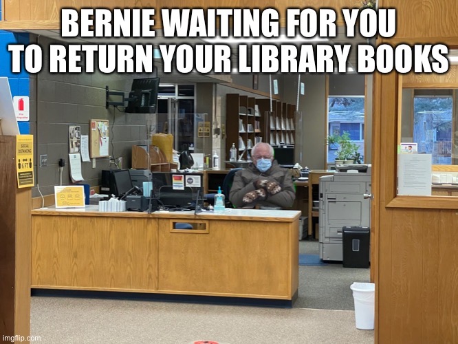 RussPubLib's tweet image. #berniesmittens #russellkansas #rpl #librariesrock #LibraryTwitter #librarylife