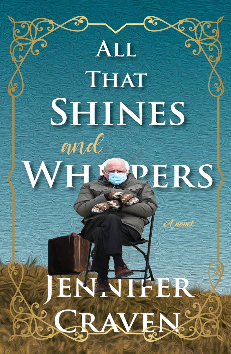 jencravenauthor's tweet photo. Couldn’t not do it. Where’s Bernie going? #Berniememes #BernieSanders #berniesmittens #berniesonmybook #berniebookcover #berniechallenge https://t.co/d6mJSFmK1C
