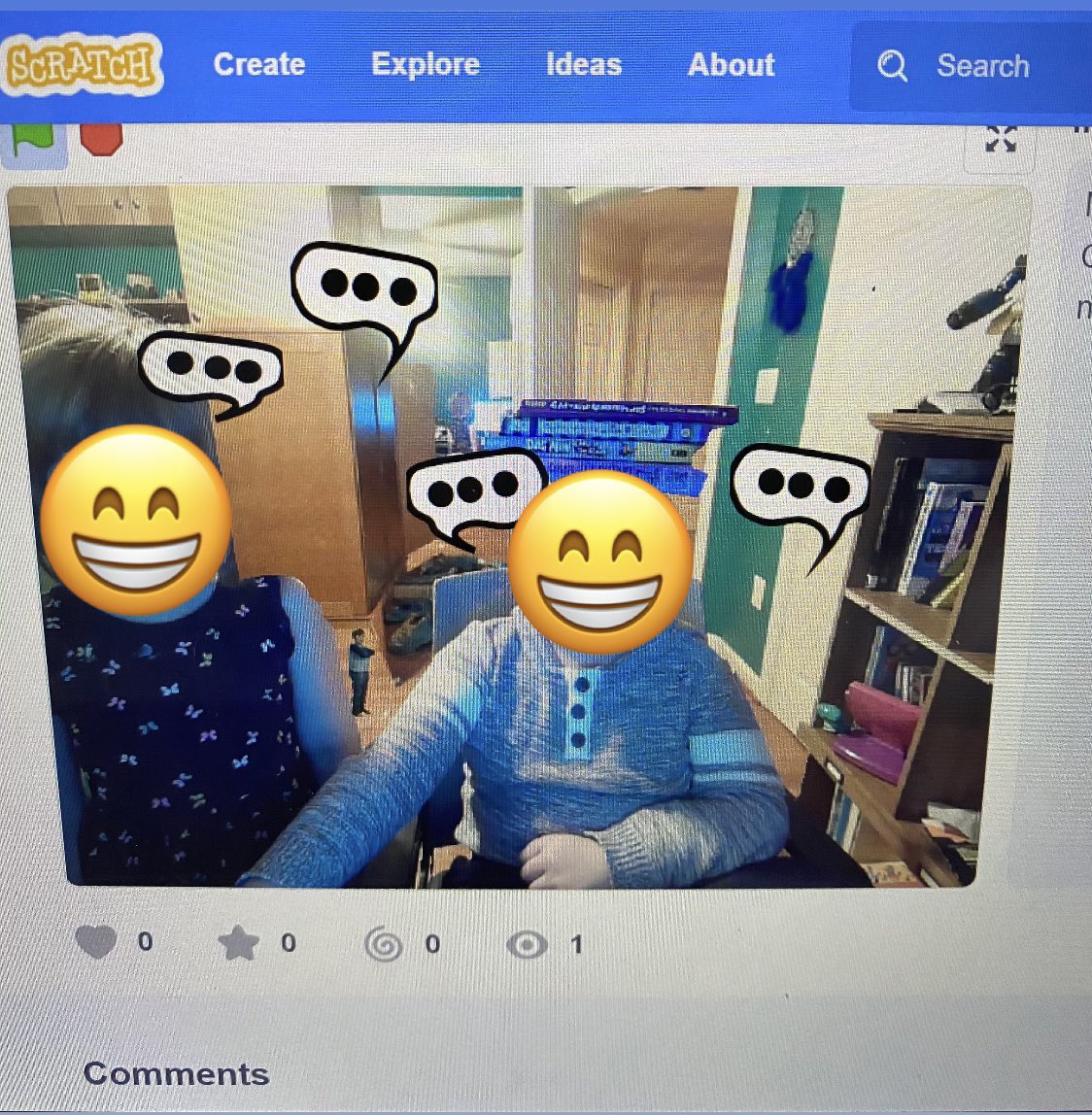 One of my students used Scratch to make his PBL final product! He shared what he learned during the first half of the year. He also shared his goals moving forward! #LCPSHalftime #LCPS21 @MissGreens4th