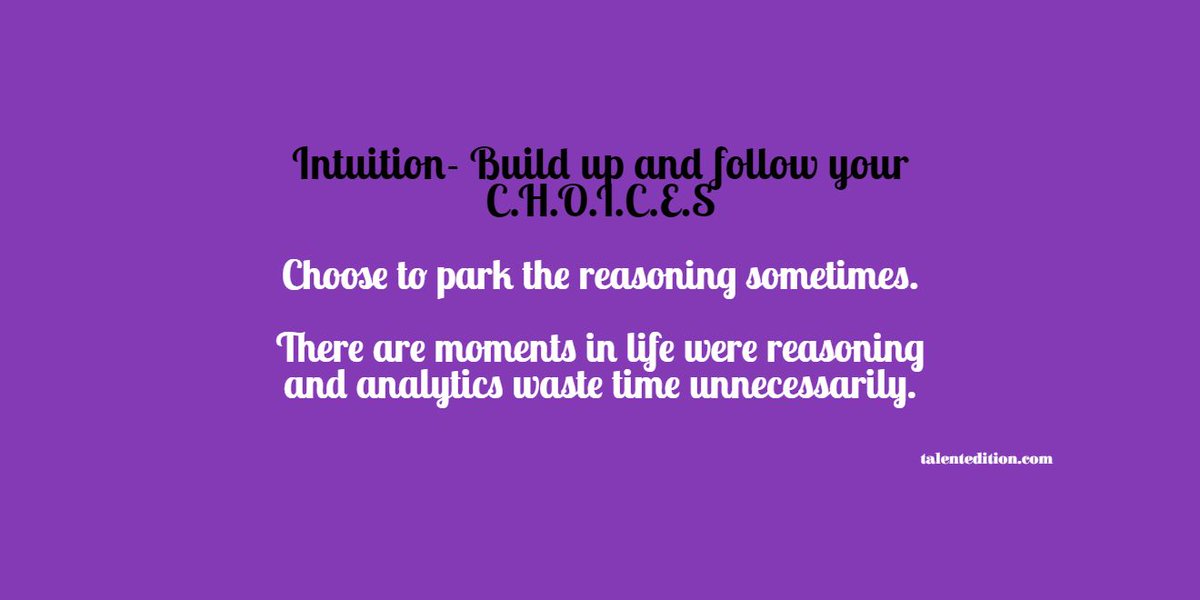 MunyongaTalent's tweet photo. Build up and follow your CHOICES.
Choose to respect and follow your feelings and emotions sometimes. #choices #intuition https://t.co/uoxAqbxOJc