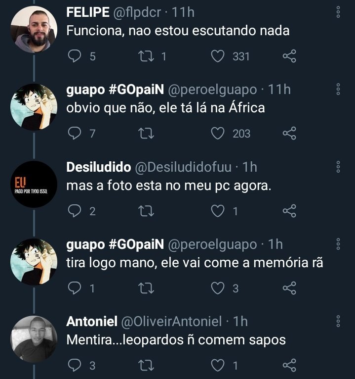 sabedoriabixo's tweet photo. Pelo visto a conversa aqui é de alto nível https://t.co/VhFJE3vMyK