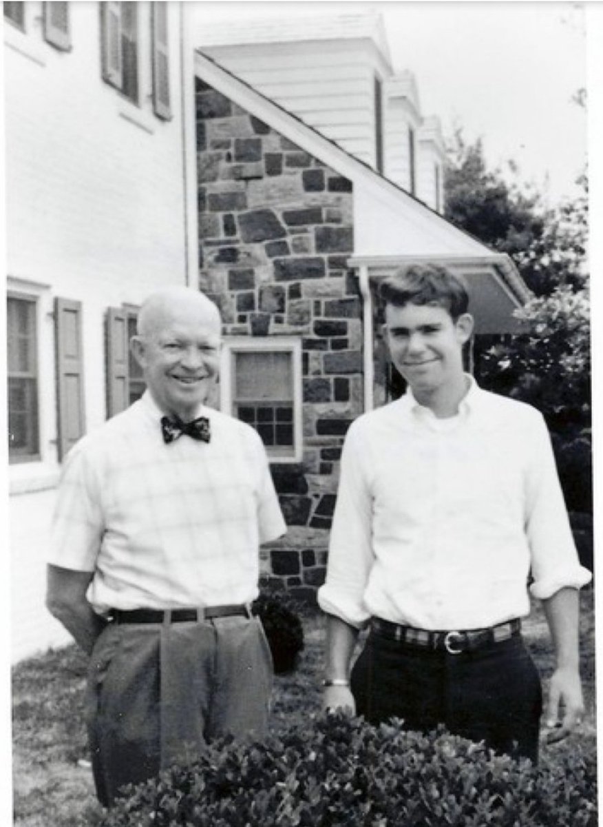 Camp David is named after Dwight Eisenhower's  father and grandson - both named "David." #POTUS 
