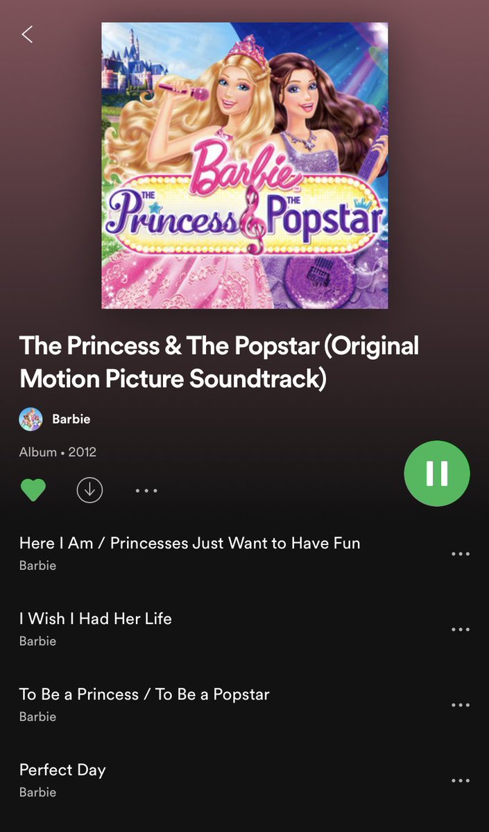 ได้ฟังเพลงบาร์บี้แบบชัดๆแล้ว😭😭😭😭😭😭😭😭😭 แต่บางเรื่องก็มีไม่ครบทุกเพลง แล้วก็ไม่มีเรื่องที่เก่ากว่าปราสาทแห่งเพชรพลอยด้วย แต่ก็ได้ฟังเพลงบาร์บี้แล้วล่ะทุกคน😭🥺