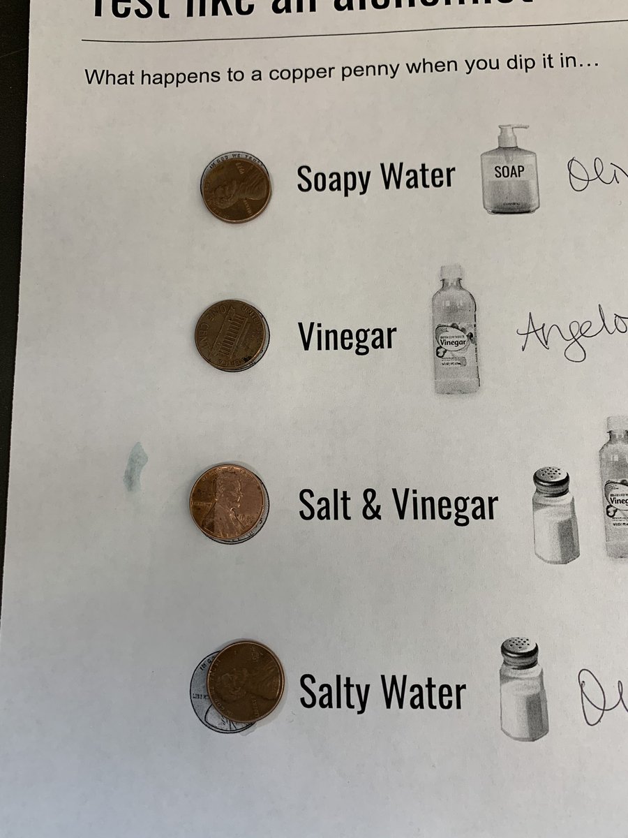 DebNovick's tweet image. We had a great time exploring Matter through Mystery Science. #alchemists #thinkers #handsonscience