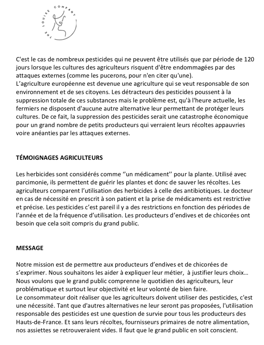 J'ai pu me procurer le brief de l'agence belge chargée de produire la vidéo, envoyé à l'agence de Johan Papz. Le voici, en plusieurs parties.