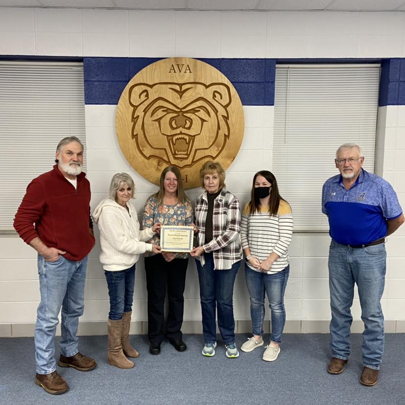 Thank you to Heart of the Hills Food Harvest for their tremendous support of the students of the Ava R-I School District.