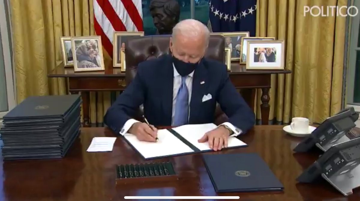 This is what peak performance looks like. Remote Controlled Executive— Biden is a drone, each signature a Smart Bomb crafted by the Experts, precision guided legislation.