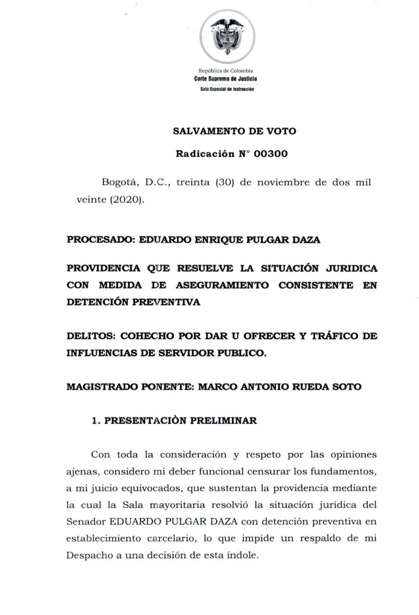 AlertasW's tweet photo. #PrimiciaW | Magistrado Francisco Farfán, de la Sala de Instrucción de la @CorteSupremaJ, asegura que el audio de la llamada que grabó juez de Usiacurí contra el senador Eduardo Pulgar fue obtenido ilícitamente. https://t.co/FiteC1GrNw https://t.co/nR0cl60ARE