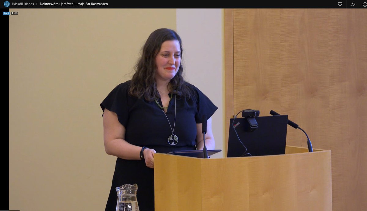 GeoSalCam's tweet photo. Well done to #MajaRasmussen on the successful defense of her PhD thesis on icelandic olivine with opponents #KevinBurton &amp; #AbigailBaker. Hugely well deseved &amp; to #SaemiHalldorsson. We enjoyed working with you in our labs @EarthSciCam https://t.co/NJIdOi0XZH
