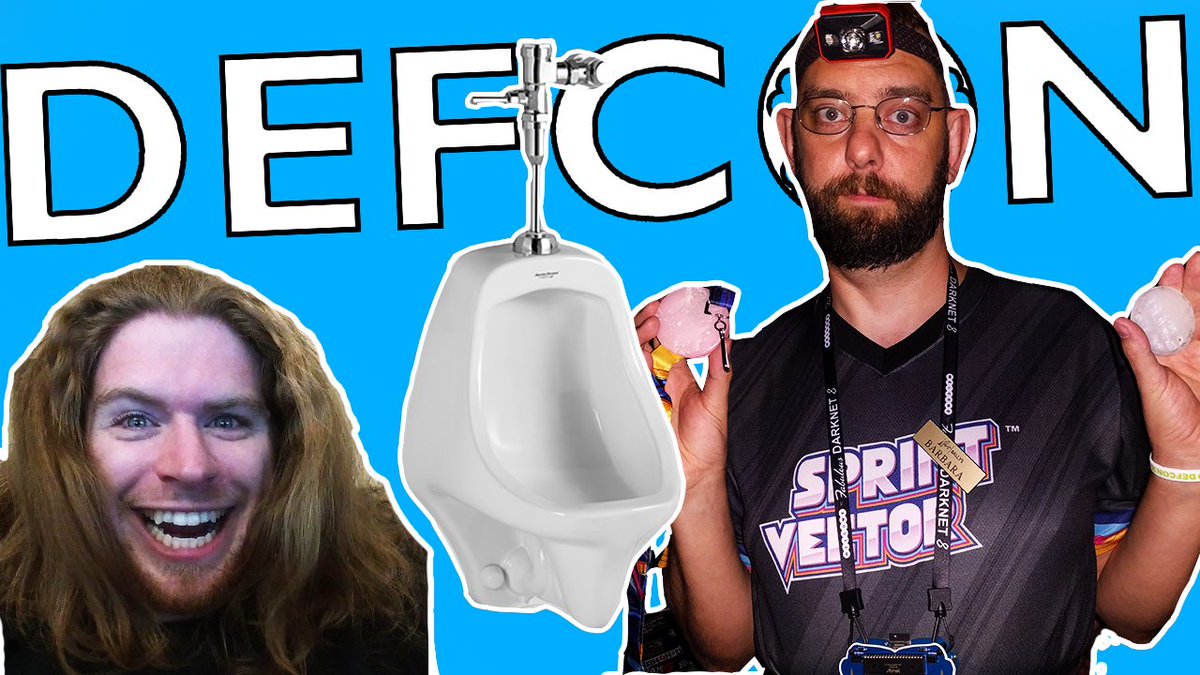 AlexChaveriat's tweet photo. Two hackers set out to infiltrate the largest hacker conference in the world armed with.... a URINAL CAKE. A whole lot of outside the box thinking and no-tech hacking built the plan to infiltrate @defcon. How did @GuloGuloDesu and @gregory_price do it? https://t.co/kYzQIVmb13 https://t.co/ZECbNRlRXq