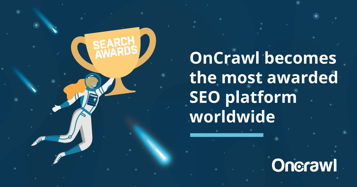 Oncrawl's tweet photo. We are proud to announce that OnCrawl has become the most awarded #SEO Tool on the #market. Our past several years have been an incredible adventure but our future looks even brighter ☀🚀
https://t.co/OkZh7gYe0P https://t.co/aamXZuYLIQ