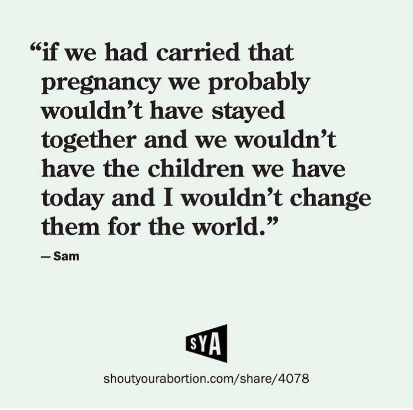 FACT: There is no evidence linking abortion to infertility or miscarriage in future pregnancies. Anecdotes supporting this claim can be attributed to the criminalization of abortion care, which prevented many folks from seeing qualified doctors.