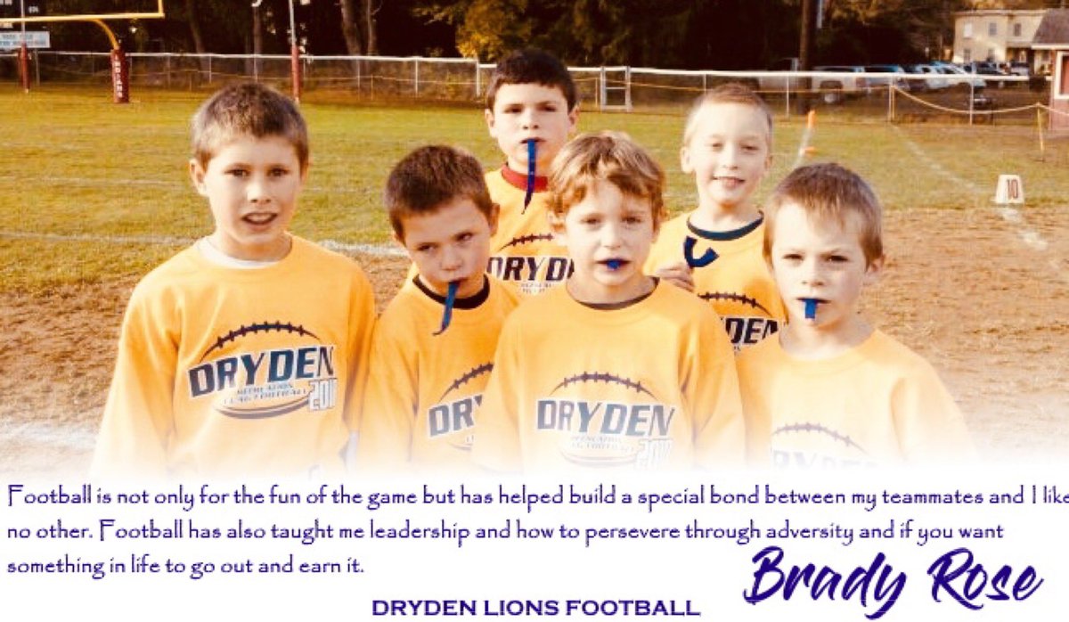 letusplayny's tweet photo. “Football is not only for the fun of the game but has helped build a special bond between my teammates and I like no other.” - Brady Rose @drydenlionsfb @NYGovCuomo @HealthNYGov @NYSPHSAA @NYSenate @nyshsfca #LetUsPlayNY #WeAreUnitedNY https://t.co/fYX8xfJdcA