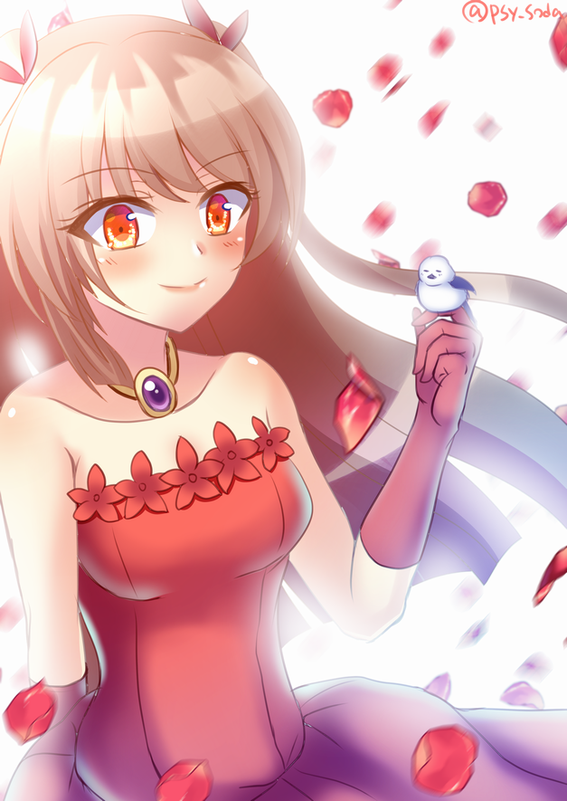 お題「人気投票(総合)で推したいキャラ」
ディプラデニアちゃん!
ドレス姿も見たいので赤ドレスかきました!(ゴウヨーク)
#FKG深夜のお絵かき一本勝負
#フラワーナイトガール
#花騎士
#フラワーナイトガールイラスト 