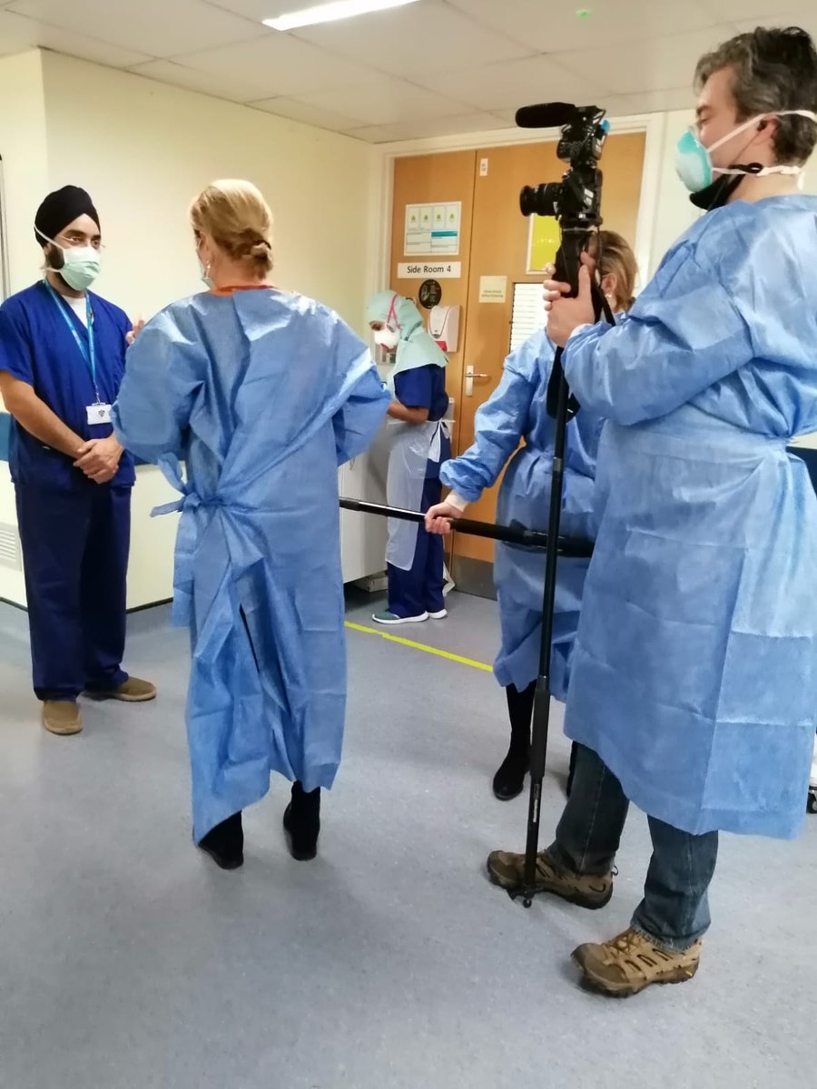 LNWH_NHS's tweet photo. Watch @vsmacdonald's report from #EalingHospital on @Channel4News at 7pm tonight.  Featuring @harmanbhatia talking about how we're dealing with #Covid. https://t.co/wauZdeNVw7