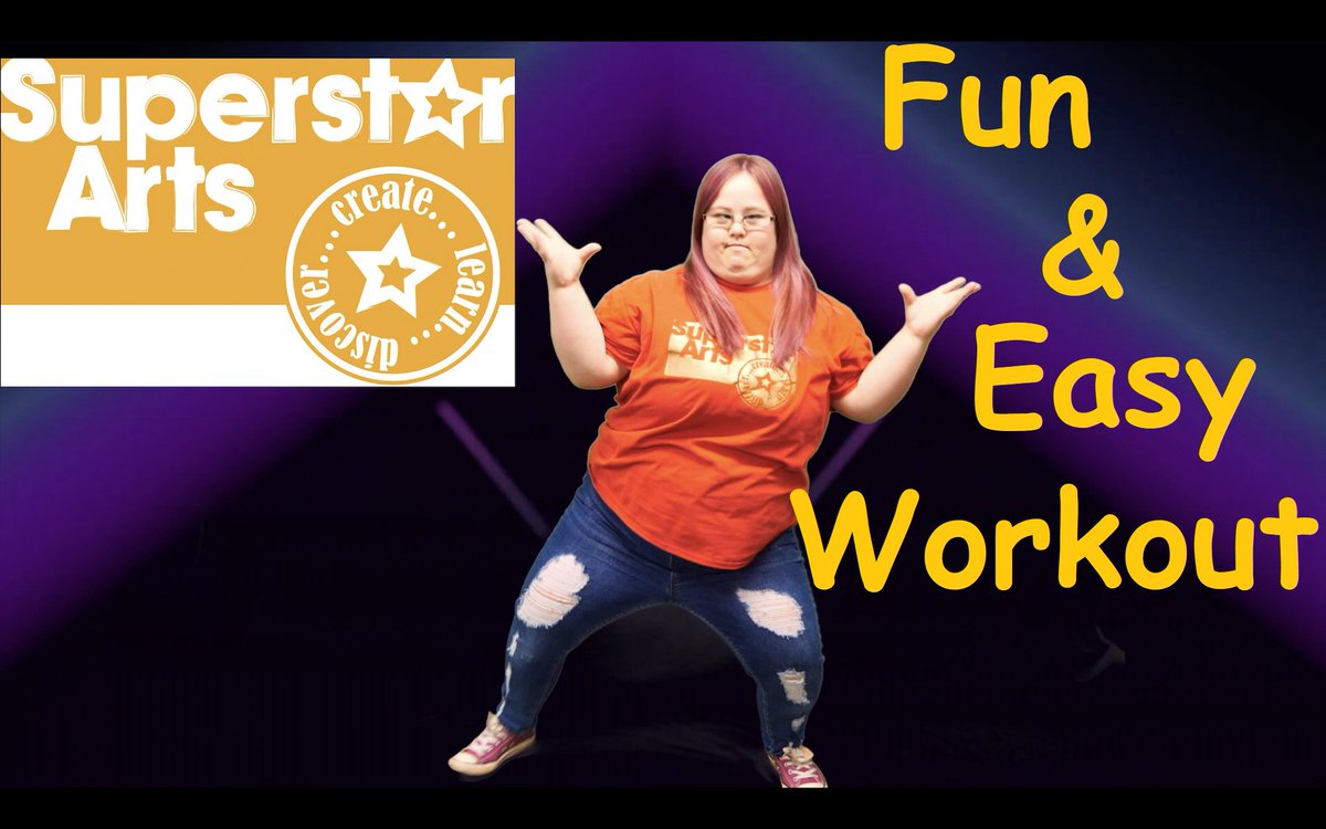 NEW SUPERSTAR ARTS FITNESS VIDEO youtu.be/sGS2Ujy1_40
Our #DisabledArtists  will show you a super fun #workout !
Huge thank you to <a href="/roisinmurphy/">Róisín Murphy</a> @roisindaily_ for allowing us to use the awesome dancefloor filler #murphyslaw !! #exercise