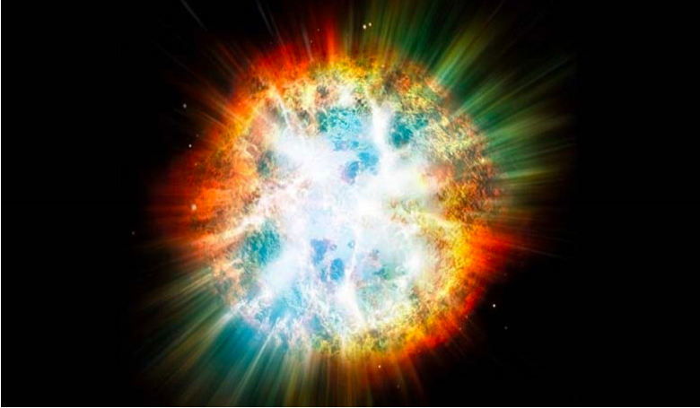 4/ Another picture of a shockwave of an exploding star (a supernova). Read more about it:  https://room.eu.com/news/Astronomers_catch_a_supernova_shock_wave_in_visible_light_for_the_first_time