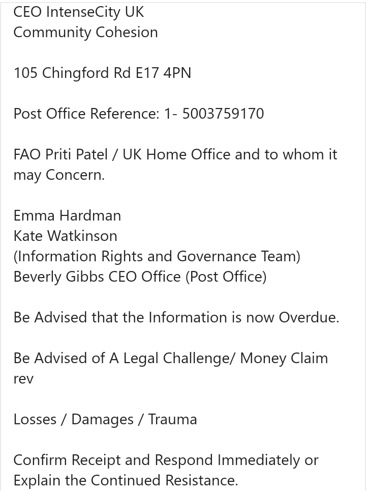 AskKingsley2's tweet photo. @IntenseCityUk @dannyhigham3 @ukhomeoffice @StreetGames #DataLoss @RoyalMail #MoneyTalk @pritipatel @hmtreasury @DWP U2 @dwppressoffice @ukhomeoffice X @HMRCgov @HMRCgovuk #Team 1922 @ChathamHouse #Cds Work.
#Psalm23 #LifeInUK #British Chief. #ImpactOnLife #ADayInTheLife U2
@UKSupremeCourt #PriorityTeam https://t.co/YuRnr30OQ7