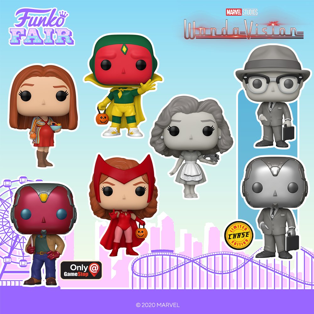 Icymi: Funko Fair 2021: Marvel Studios Wandavision. Get Ready For The Series By Ordering Your