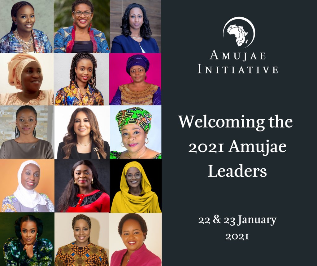 Honored to officially join the Amujae Initiative and participate in the 2021 @EJSCenter #AmujaeLeaders launch and induction. I am looking forward to hearing from former President Ellen Johnson Sirleaf @MaEllenSirleaf and other inspiring African women leaders