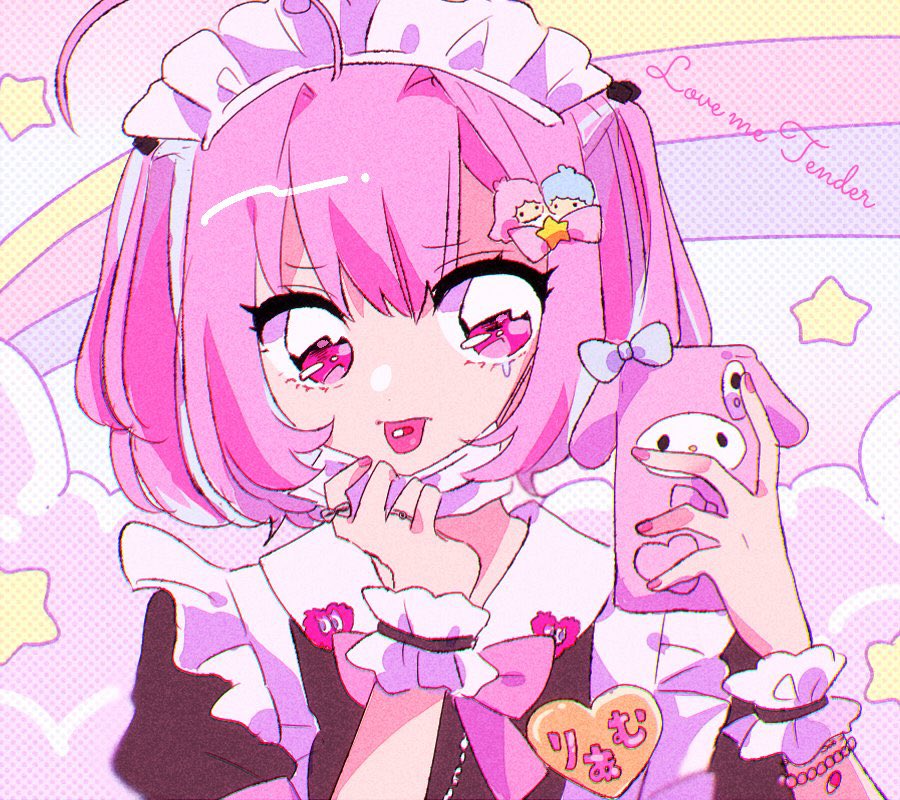 夢見りあむ 「背景いっしょシリーズ 」|るるが🌷のイラスト