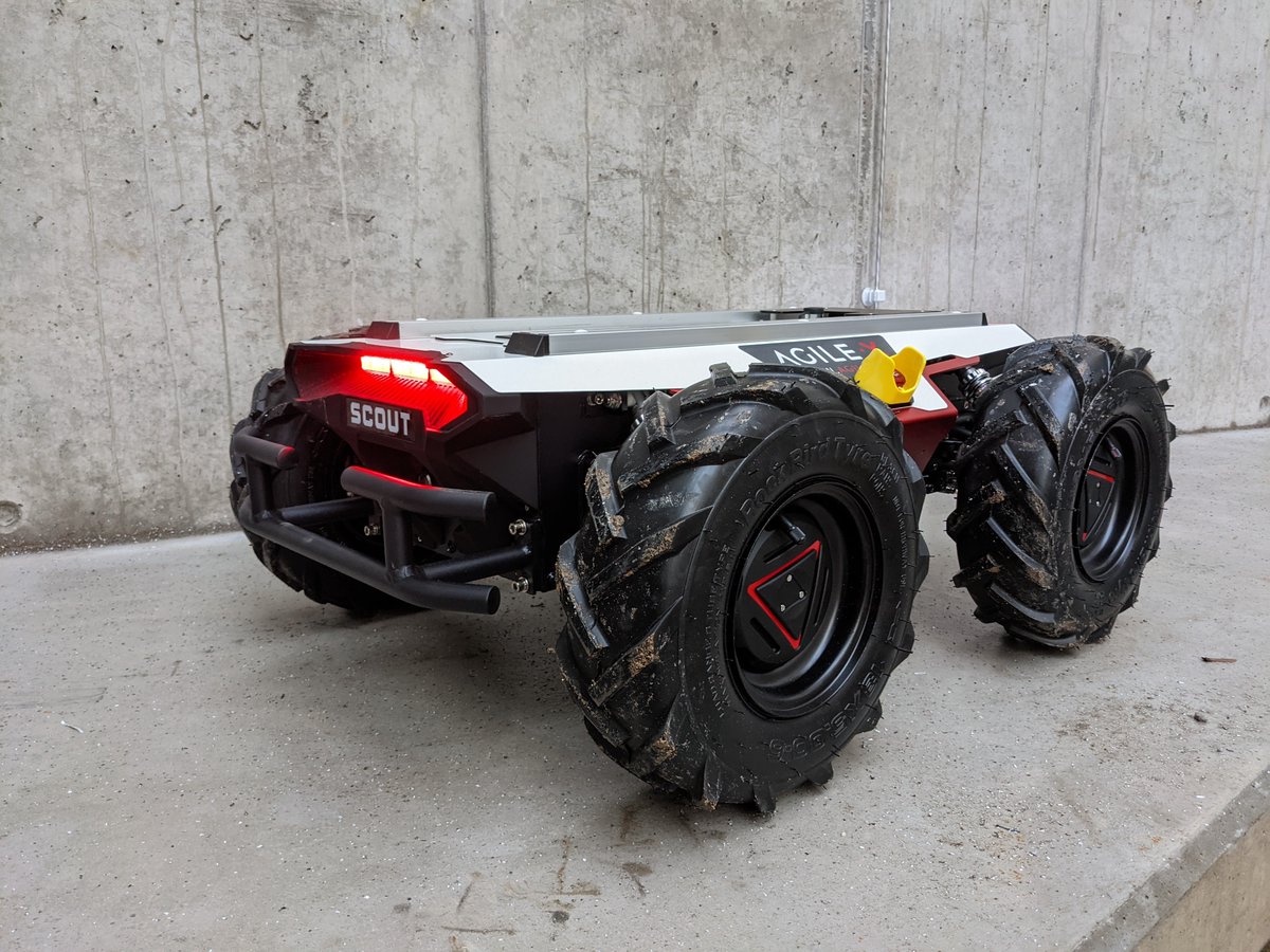 Team Hector Darmstadt (@darmstadtrescue) on Twitter photo We are happy to welcome an #AgileX Scout 2.0 to our robot family🥳. In the next months, we will equip the robot with various sensors to explore new methods to support first responders with intelligent #robots and #AI in the context of <a href="/emergen_CITY/">LOEWE emergenCITY</a>. We are happy to welcome an #AgileX Scout 2.0 to our robot family🥳. In the next months, we will equip the robot with various sensors to explore new methods to support first responders with intelligent #robots and #AI in the context of <a href="/emergen_CITY/">LOEWE emergenCITY</a>.