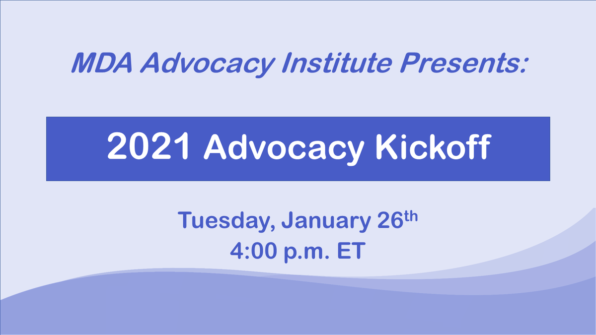 Happening next week! Join us on Tuesday, January 26th for our first Advocacy Institute session of the year: 2021 #Advocacy Kickoff. Learn about what issues we will be advocating for and how you can take action immediately. RSVP ➡️ ringcentr.al/3p0Z8vh