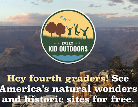 All Fourth Graders (and Fifth Graders) Can See America's Natural Wonders and Historic Sites For Free. 

This is such a great program from the <a href="/NatlParkService/">National Park Service</a> and wonderful to share with your families 

buff.ly/3c1Ibxa #tlchat #futurereadylibs #edchat #iaedchat #vanmeter