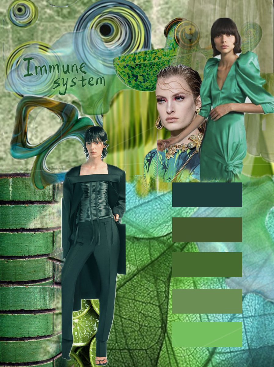 2021 trend board: immune system #immunesystem #Trends #fashion #art #ghhaus