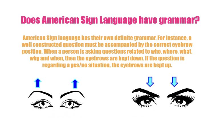 ASL Facts 🤨🤔😯