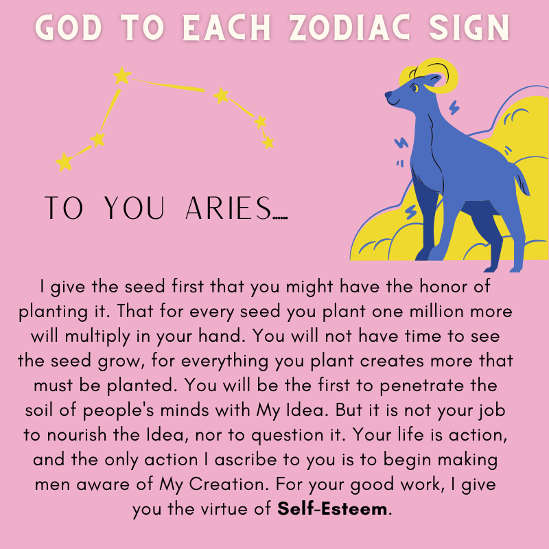 mrmohsenashraf's tweet photo. #Aries, you have been bestowed the virtue of Self-Esteem. https://t.co/kEfmEbsZKW