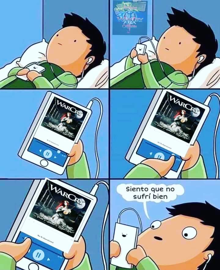 LaWarcry's tweet photo. La canción #NoTeAbandonare de @WarCryOficial , hay que sufrirla las veces que sean necesarias para sentirla con todo el corazón. #NoHayDiaSinWarCry https://t.co/iwZeiIoaYL
