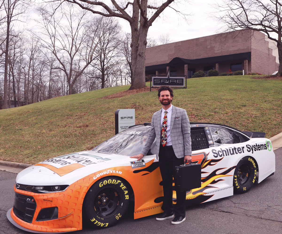The No. 7 was running out of our shop long before we got here. 
This one is for you, Alan Kulwicki. 🏁

<a href="/CoreyLaJoie/">Corey LaJoie</a> | <a href="/NASCAR/">NASCAR</a>