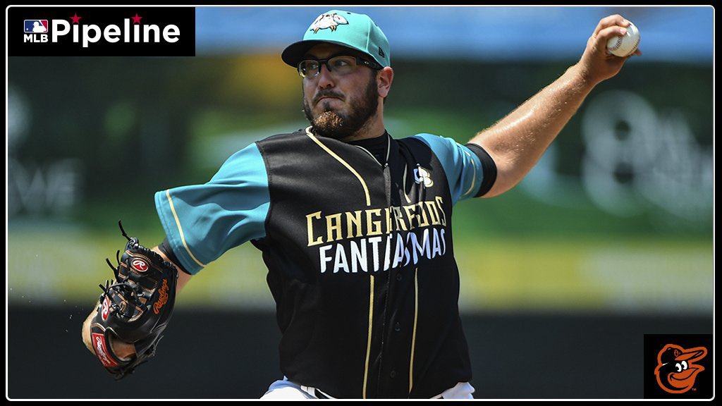 His natural pitchability & pound-the-zone mentality should allow him to be—at worst—a backend starter, with the upside to be a mid-rotation guy He’s yet to pitch in AAA, but if the  #Orioles call his name in 2021, I like his chances of sticking in the rotation #MLB  #MiLB