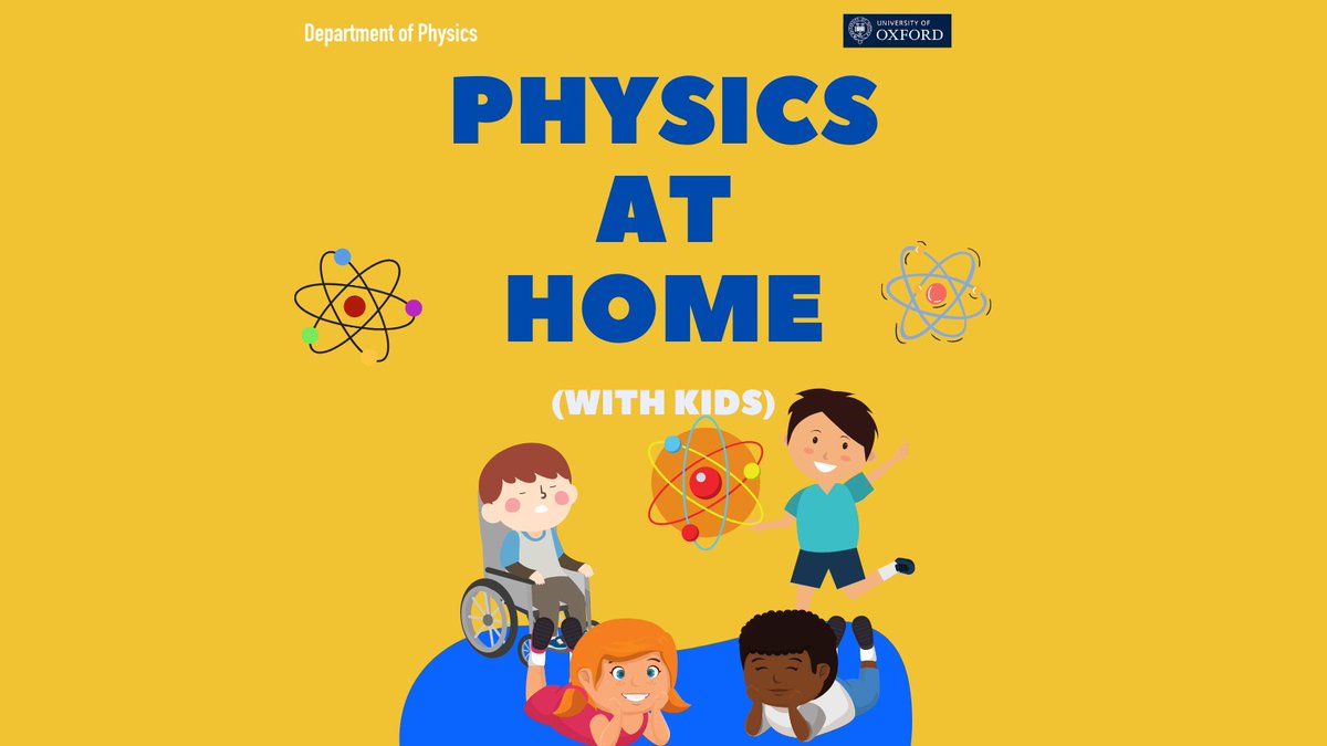 OxfordPhysics's tweet photo. Physics at home (with kids). Due to popular demand, a compilation of some of our learning and teaching resources for parents and carers with children at home https://t.co/uoOZ6GhoXh Make the most of them!
We have a fantastic Outreach Team, read more here:  https://t.co/BsNay9OF8x https://t.co/JIE2fDgGhW