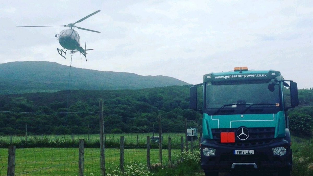 _generatorpower's tweet photo. Remote locations, terrible weather conditions and limited accessibility are no problem for #TeamGeneratorPower - we always find a way to keep the #power flowing!
#ThePowerToGoOn #Generator #Power #PowerEmergency #Innovation https://t.co/EL1NzW8W73