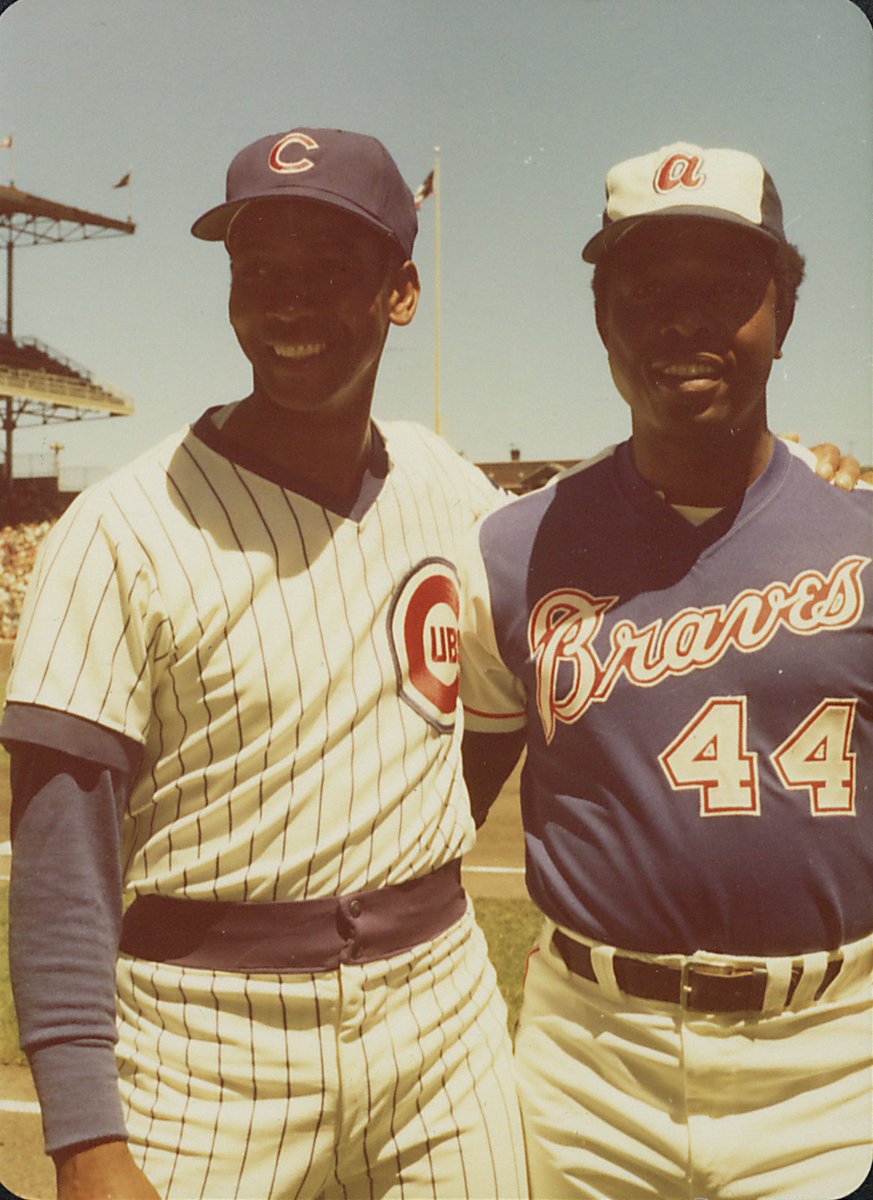 Cubs's tweet image. Rest in peace, Hank Aaron.

A baseball legend who transcended the sport.