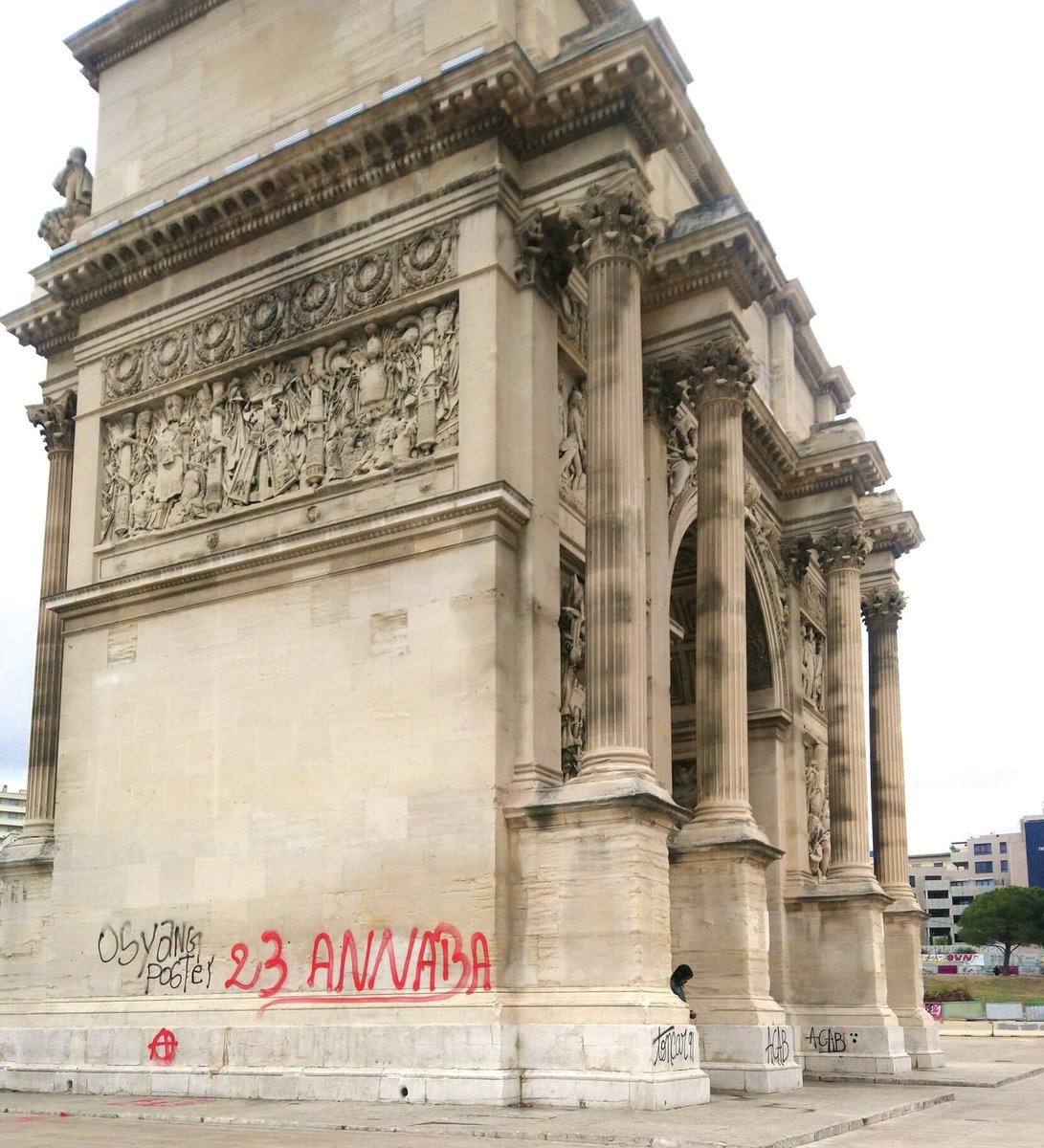 Au passage de la manifestation contre la loi de sécurité globale de samedi dernier ! #marseille #portedaix @MartineVassal @RenaudMuselier @BenoitPayan