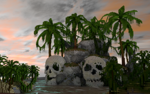 Bleuxfn_'s tweet photo. Practicing pirate terraforming 👷‍♂️⚒
Build by:  me
Built in: @troll_over_ and @FalconInFinityS 
Render📷: @WorshipmeMC https://t.co/hUO2JiAH4e