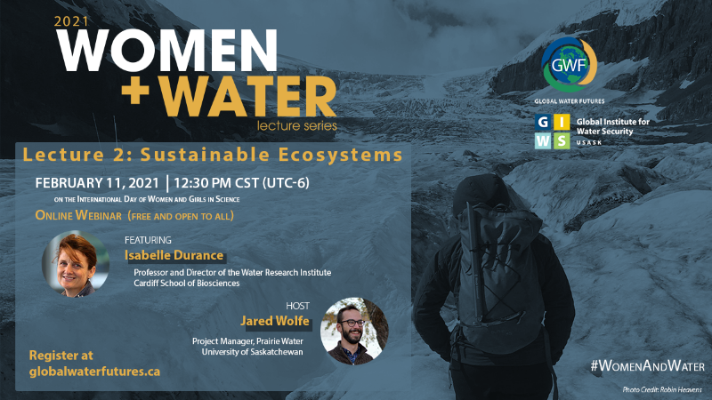 GWFutures's tweet photo. Please join us with guest @IsabelleDurance and host @JaredWolfe76 as they talk about #SustainableEcosystems during our next #WomenAndWater lecture! #GWFEDI #GIWSEDI

🗓️February 11 @ 12:30 pm CST (UTC-6)

Note: this lecture falls on the @WomenScienceDay!

ℹ️https://t.co/Ez7qmIYn3T https://t.co/wOIrjJlMct