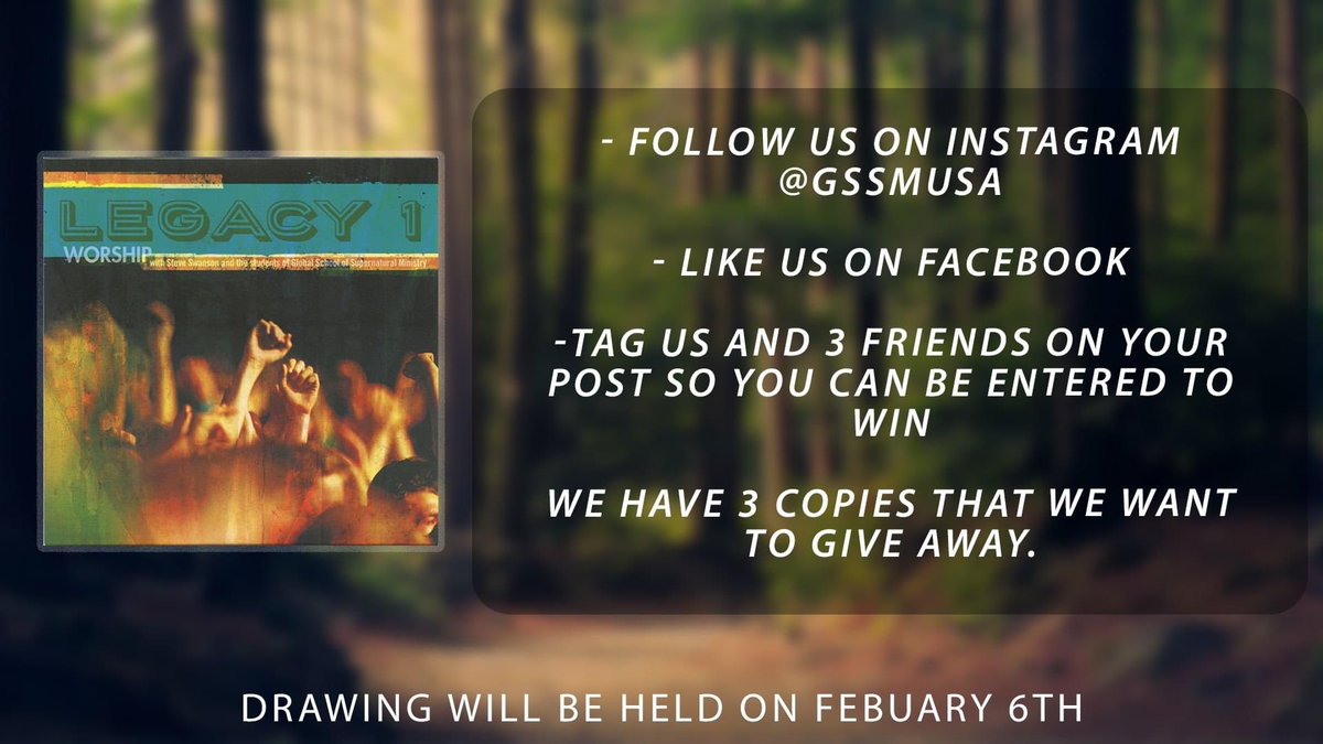 GSSMUSA's tweet photo. ATTENTION!!!!! 

Do you want to win one of our CD's? Well your time has now come because we want to give 3 people the chance to win. We are so excited to share this with you and we would like you to get your friends on it as well! We will reach out to you February 6th https://t.co/40SdzzWnnS